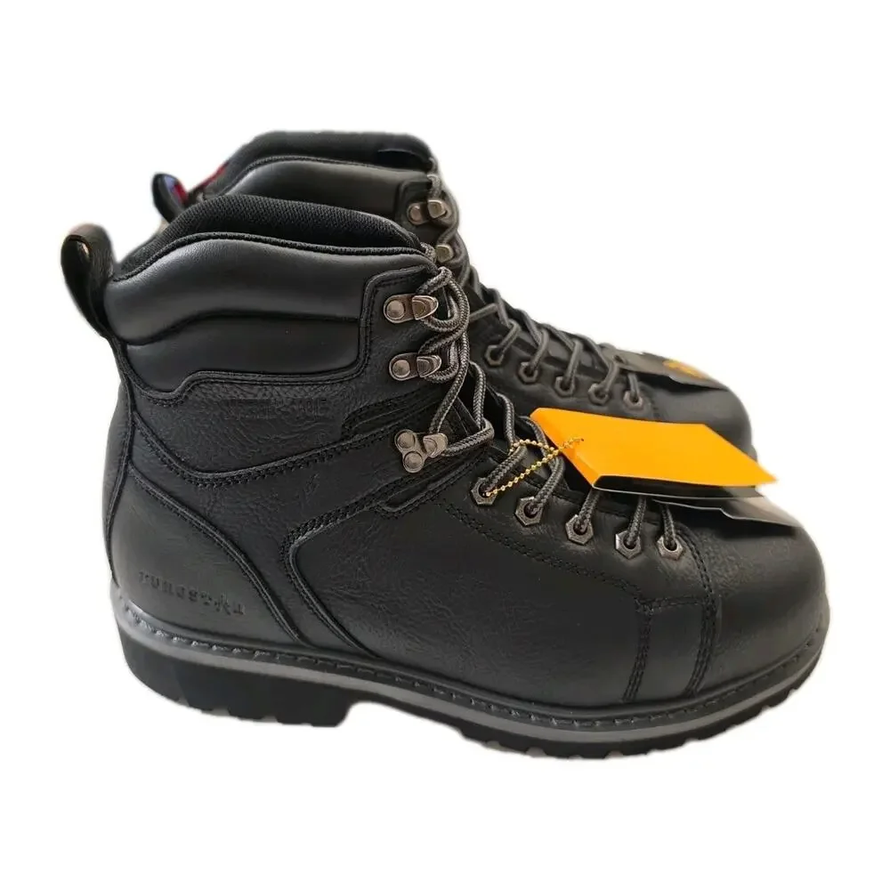 EuroStar Work Boots Size 11 Men Wide Steel Toe Slip Resistant Oil Resistant